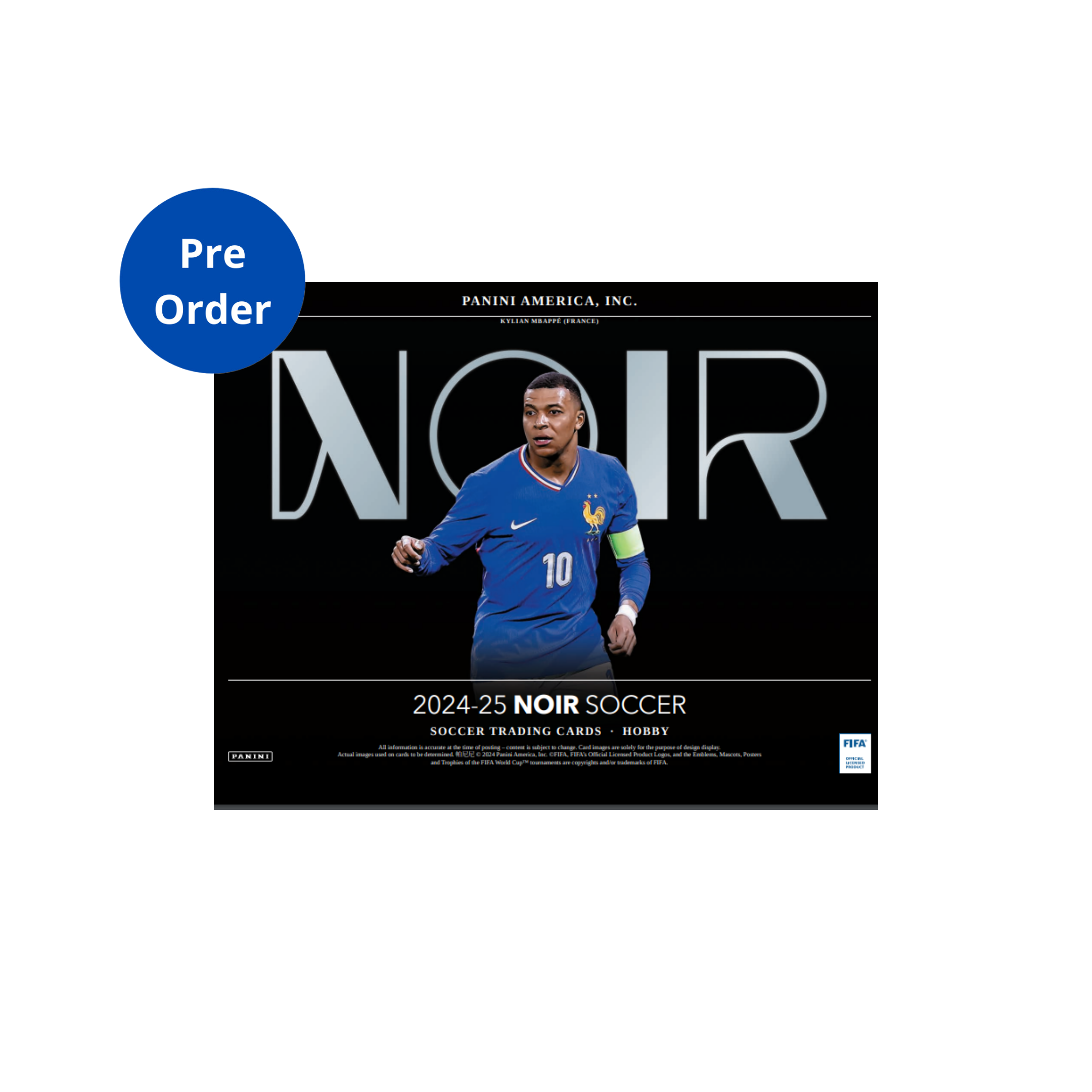 2024-25 Panini Noir Soccer Hobby Box